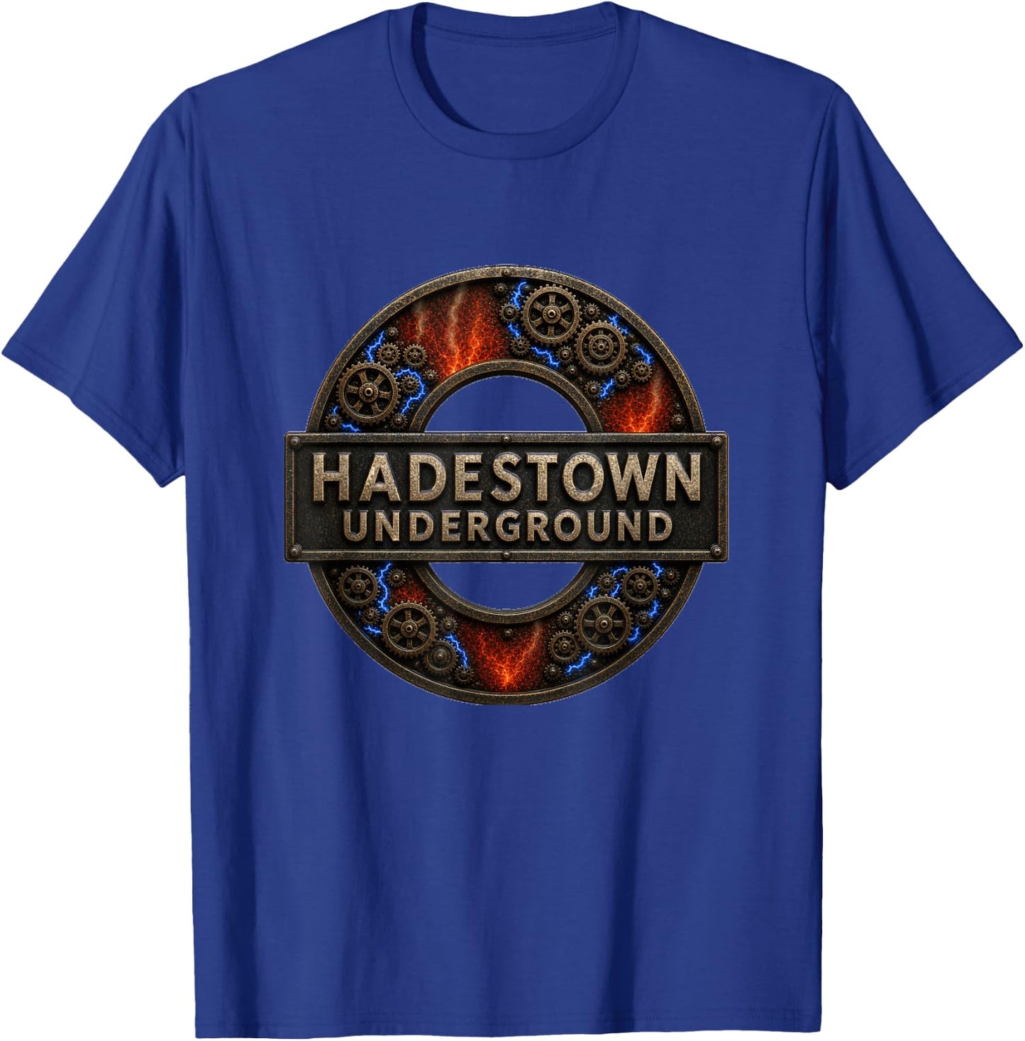 Hadestown Electric City T-Shirt - T-Shirt | Royal