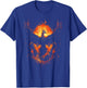 Phoenix Fire Bird Artwork T-Shirt - T-Shirt | Royal