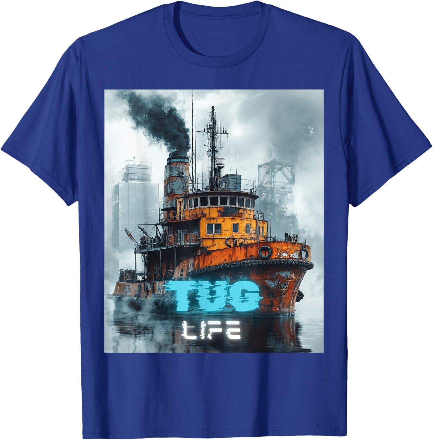 Tug Life 2 T-Shirt - T-Shirt | Royal