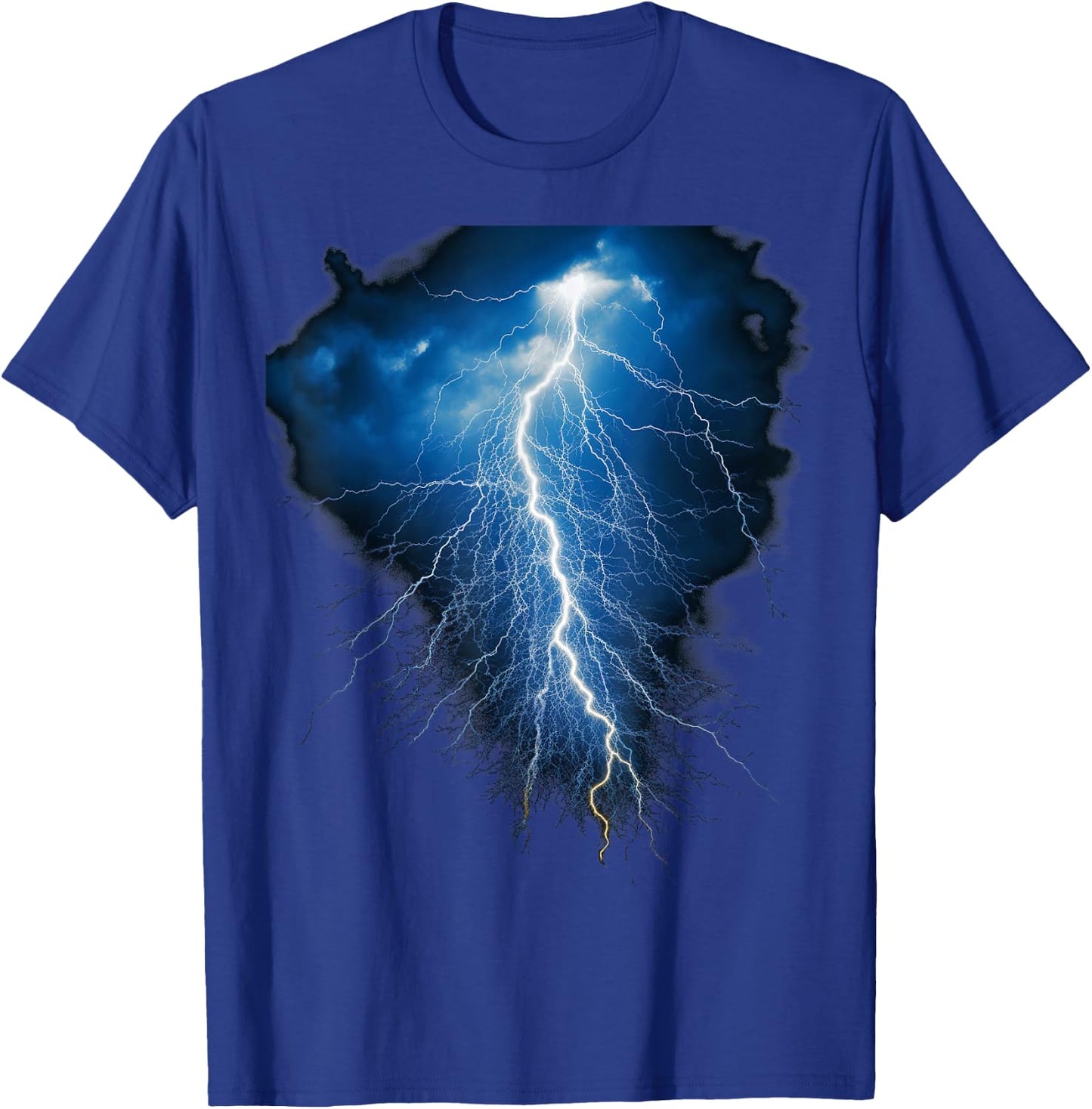 BLITZ: Donner, Blitz und Blitz, Sturm, Wolkenschläge T-Shirt - T-Shirt | Royal