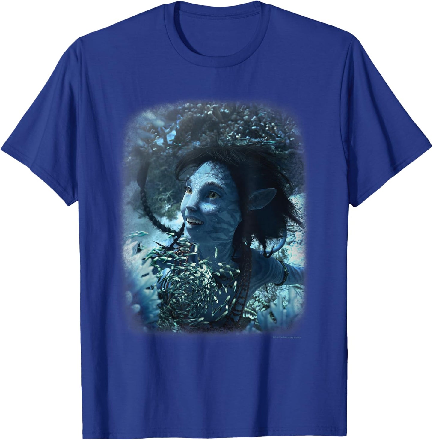 Avatar: The Way of Water Kiri Joy Beneath the Waves Na'vi , black T-Shirt - T-Shirt | Royal