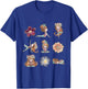 Boho Yoga Poses Floral Yogi Teacher Yogini Toddler Kids T-Shirt - T-Shirt | Royal