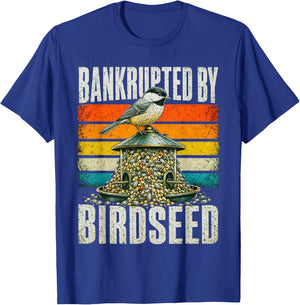 Funny Bird Lover Vintage Retro T-Shirt - T-Shirt | Royal