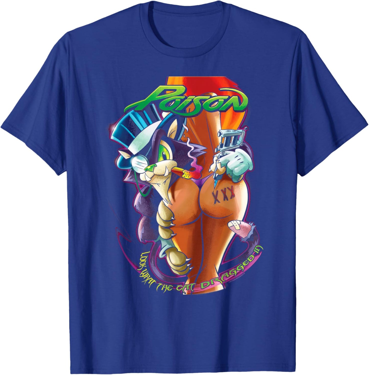 Poison - Tattoo Artist T-Shirt - T-Shirt | Royal