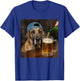 Great Dane Drinking Beer Funny Great Dane Dog Meme T-Shirt - T-Shirt | Royal