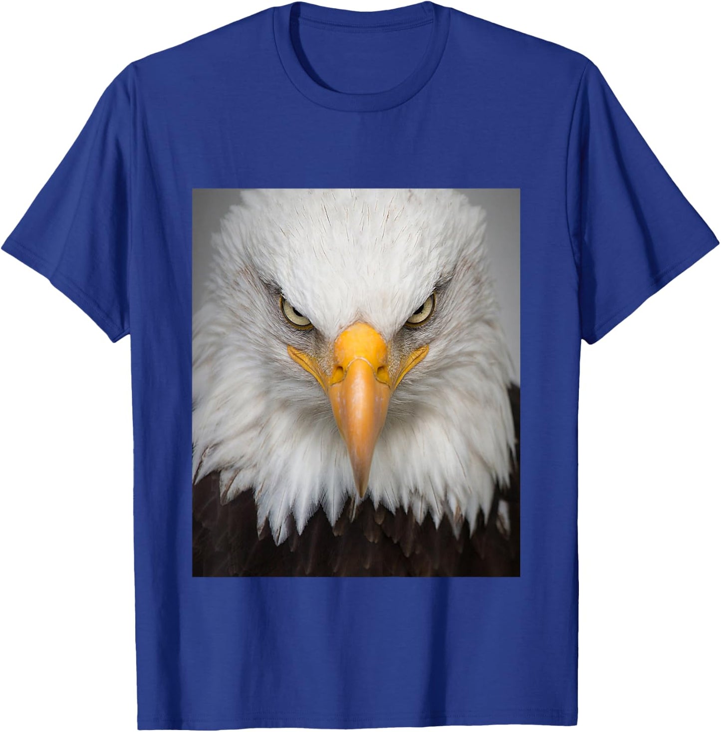 Kids Patriotic USA American Bald Eagle T-Shirt - T-Shirt | Royal