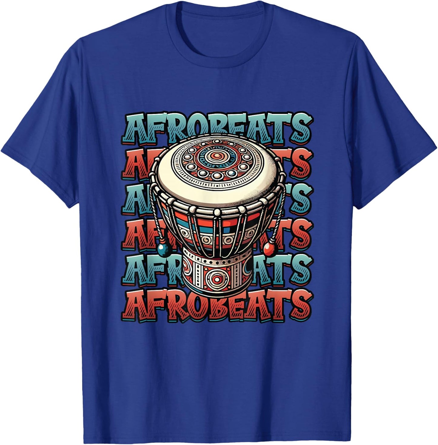 Afrobeat Djembe African Drum Music Djembe Player T-Shirt - T-Shirt | Royal