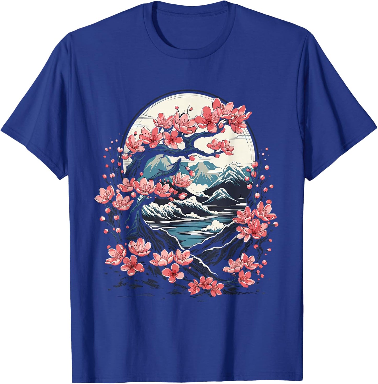 Kirschblüten japanischer Baum Cherry Blossom T-Shirt - T-Shirt | Royal