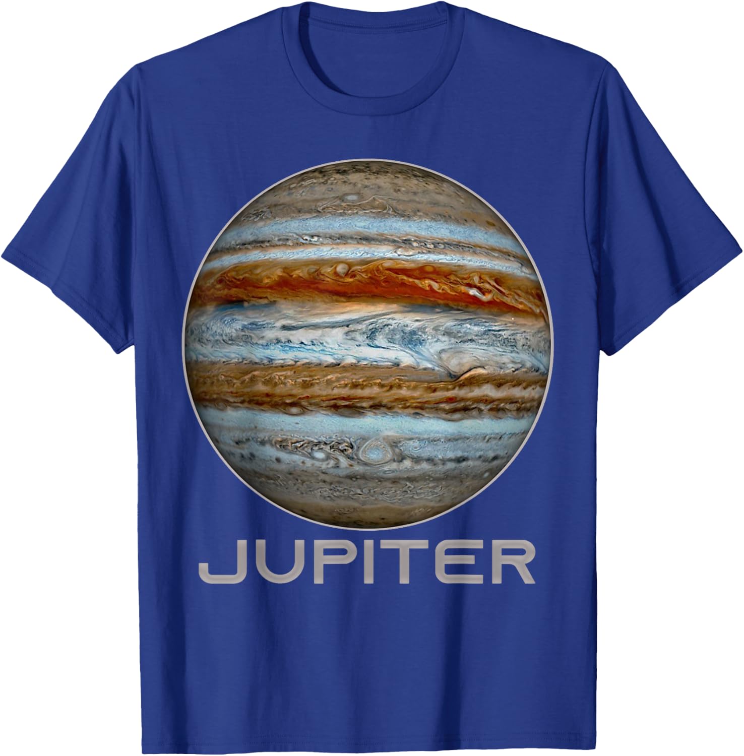 Jupiter Shirt, Sonnensystem Planet Damen Herren Kinder T-Shirt - T-Shirt | Royal