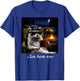 Camping Raccoon Funny Camping Crew Campfire I Live Here Now T-Shirt - T-Shirt | Royal