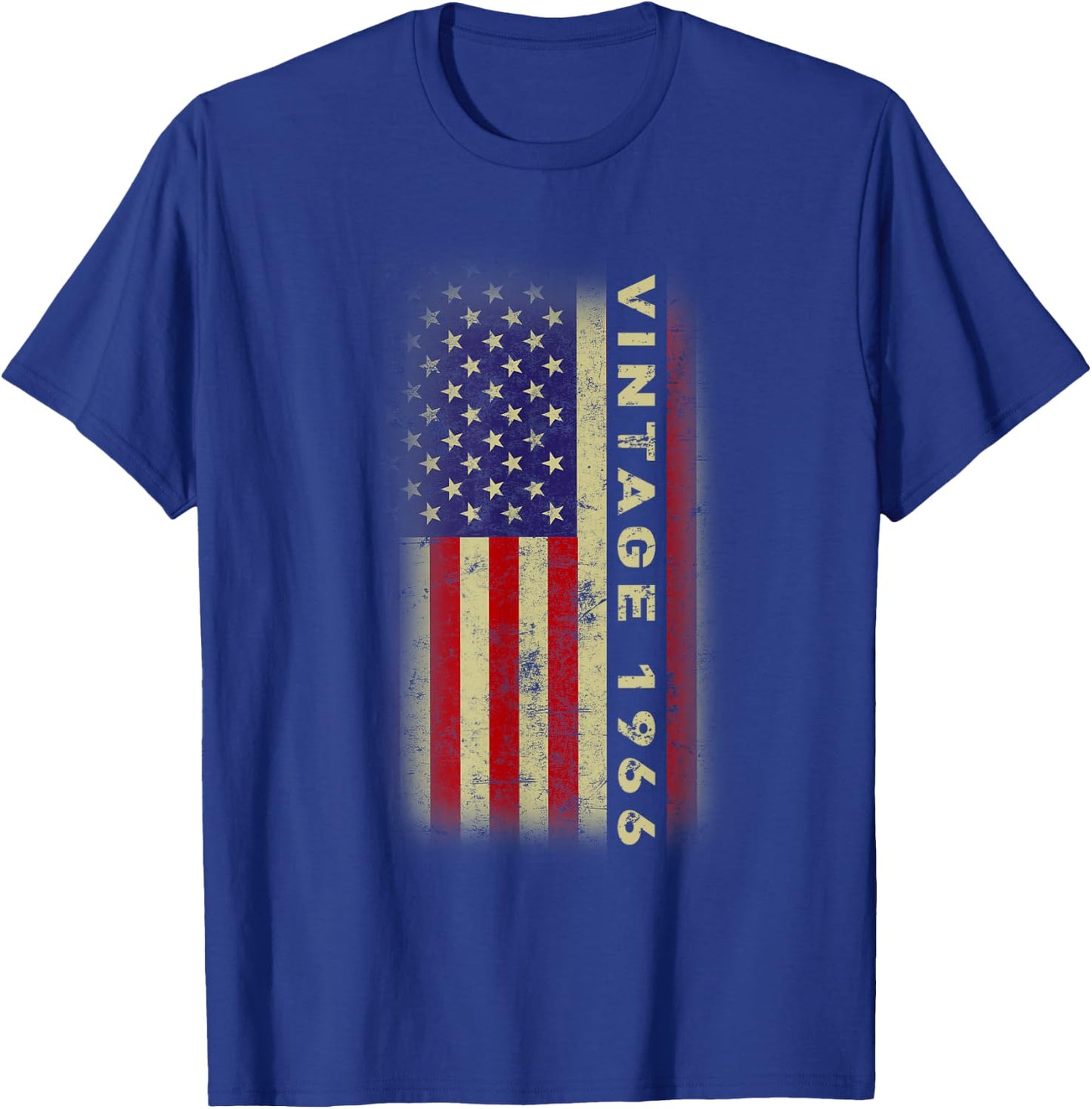 Vintage 1966 Cool 59 Year Old Bday Men Women 59th Birthday T-Shirt - T-Shirt | Royal