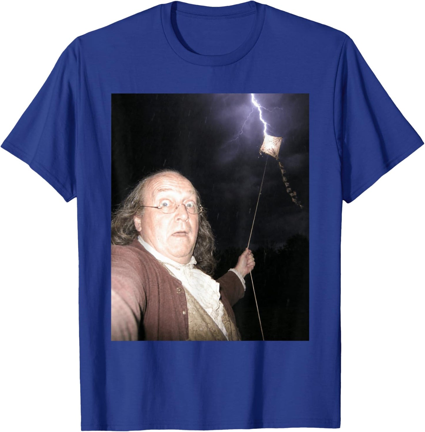 Ben Franklin T-Shirt - T-Shirt | Royal