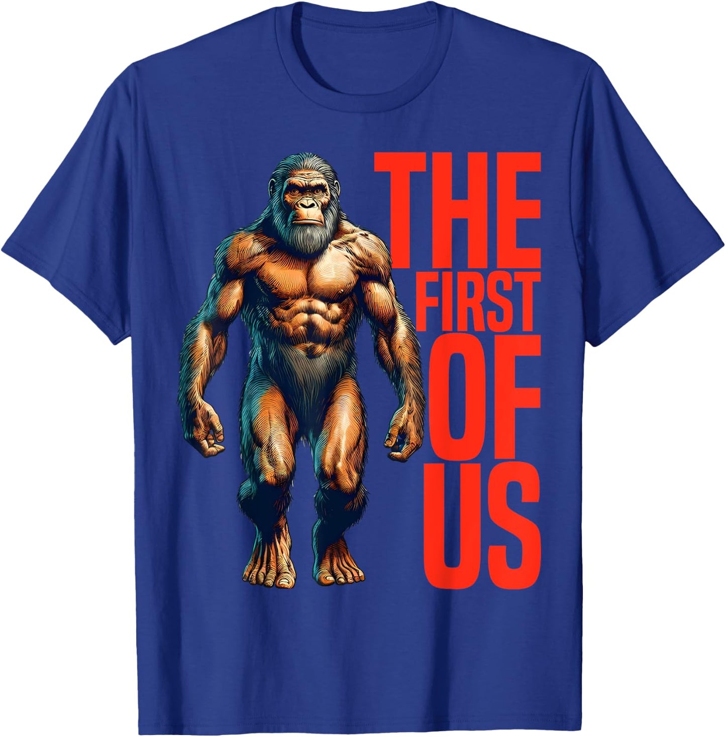 Neanderthal Homo Habilis T-Shirt - T-Shirt | Royal