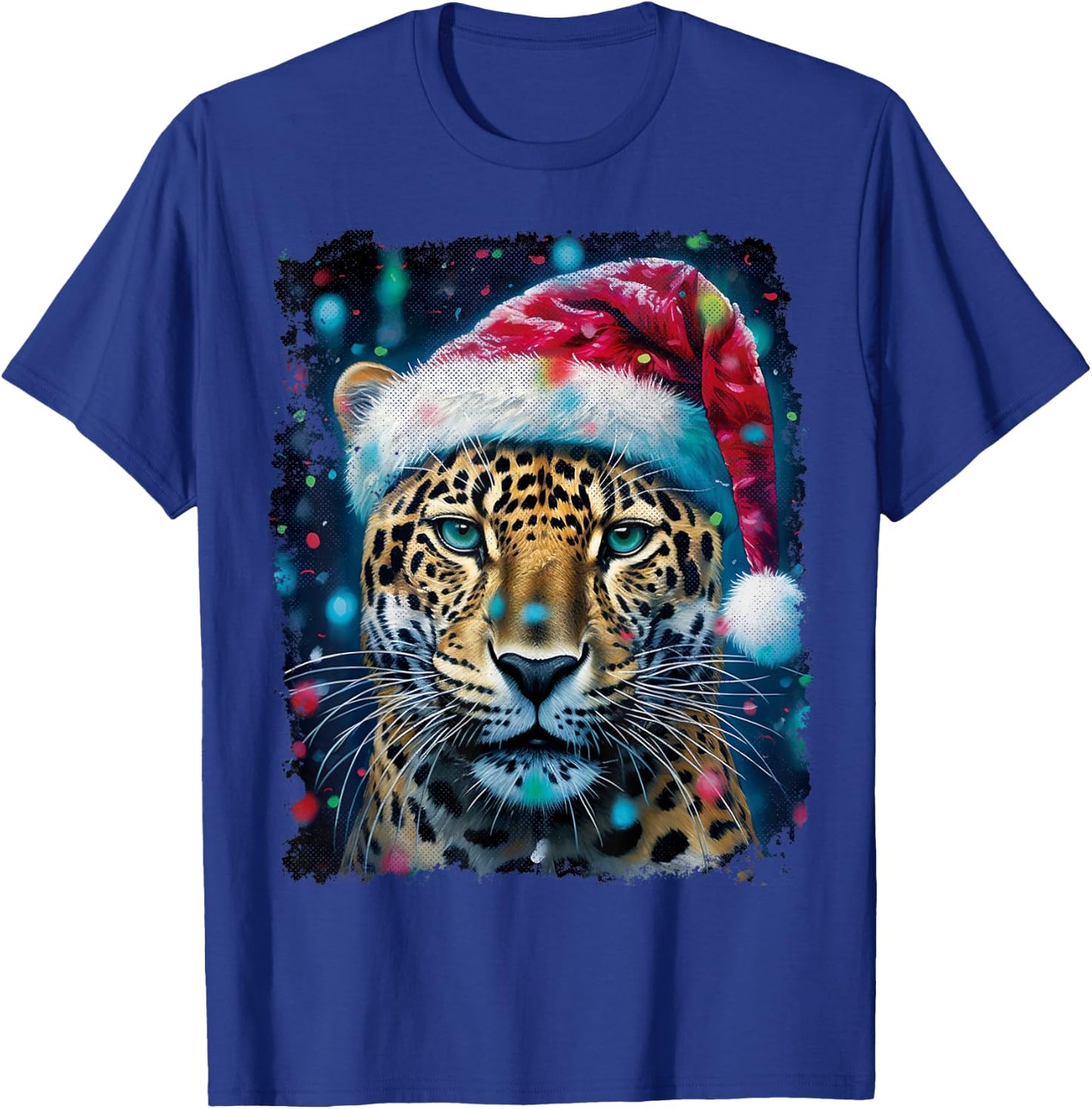 Vintage Jaguar Christmas T-Shirt - T-Shirt | Royal