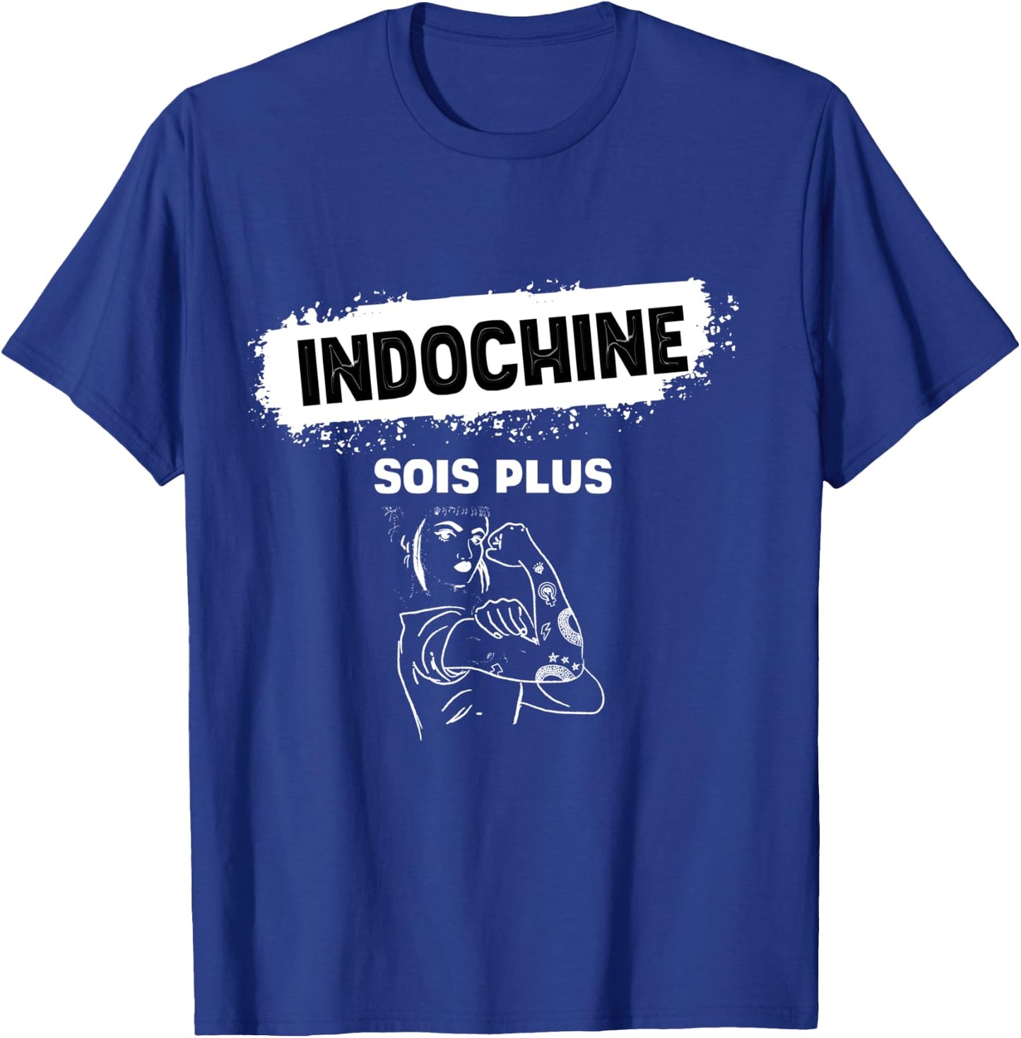 Indochine Woman Stronger Beautiful Gift and Girls T-Shirt - T-Shirt | Royal