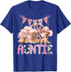 Rodeo Auntie Pink CowGirl Coquette 1St Birthday Party T-Shirt - T-Shirt | Royal