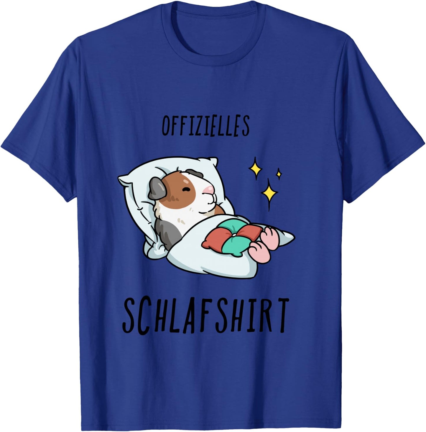 Guinea Pig Pyjamas Shirt, blue, s T-Shirt - T-Shirt | Royal