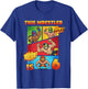 Wrestling 6th Birthday This Wrestler is 6 Cute Comic Book T-Shirt - T-Shirt | Royal