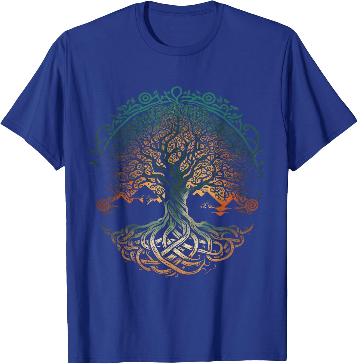 Baum des Lebens Wikinger Midgard Thor Walhalla T-Shirt - T-Shirt | Royal