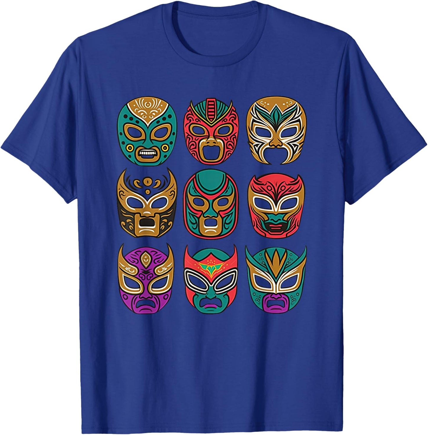Vintage Wrestling - Retro Lucha Libre T-Shirt - T-Shirt | Royal