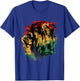 Rasta Reggae Lion Rastafarian Roots Lion Of Judah Jamaica T-Shirt - T-Shirt | Royal