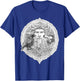 Odin Celtic Viking with Wolf and Odins Raven Valhalla Pagan T-Shirt - T-Shirt | Royal