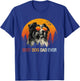 Retro Best Australian Shepherd Dog Dad Ever Fathers Day T-Shirt - T-Shirt | Royal