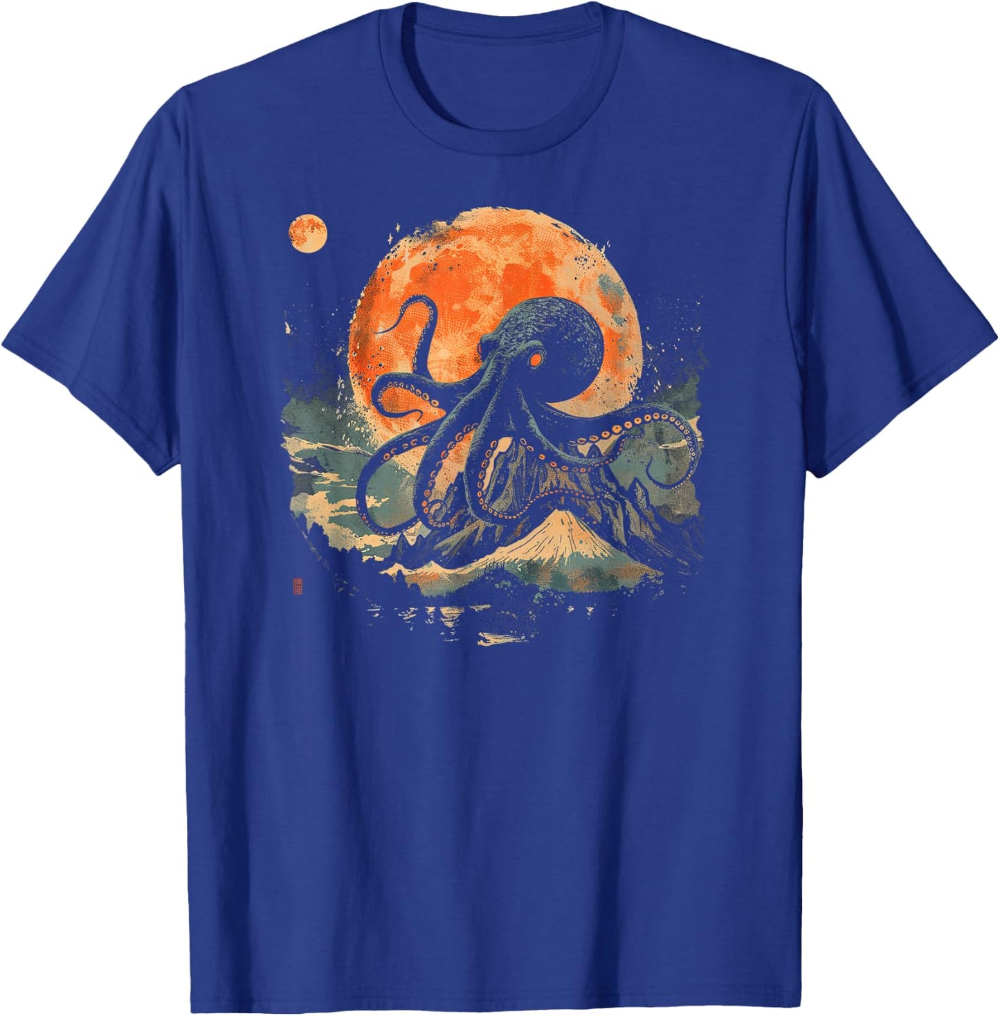 Octopus Shirt / City-Inspired T-Shirt - T-Shirt | Royal