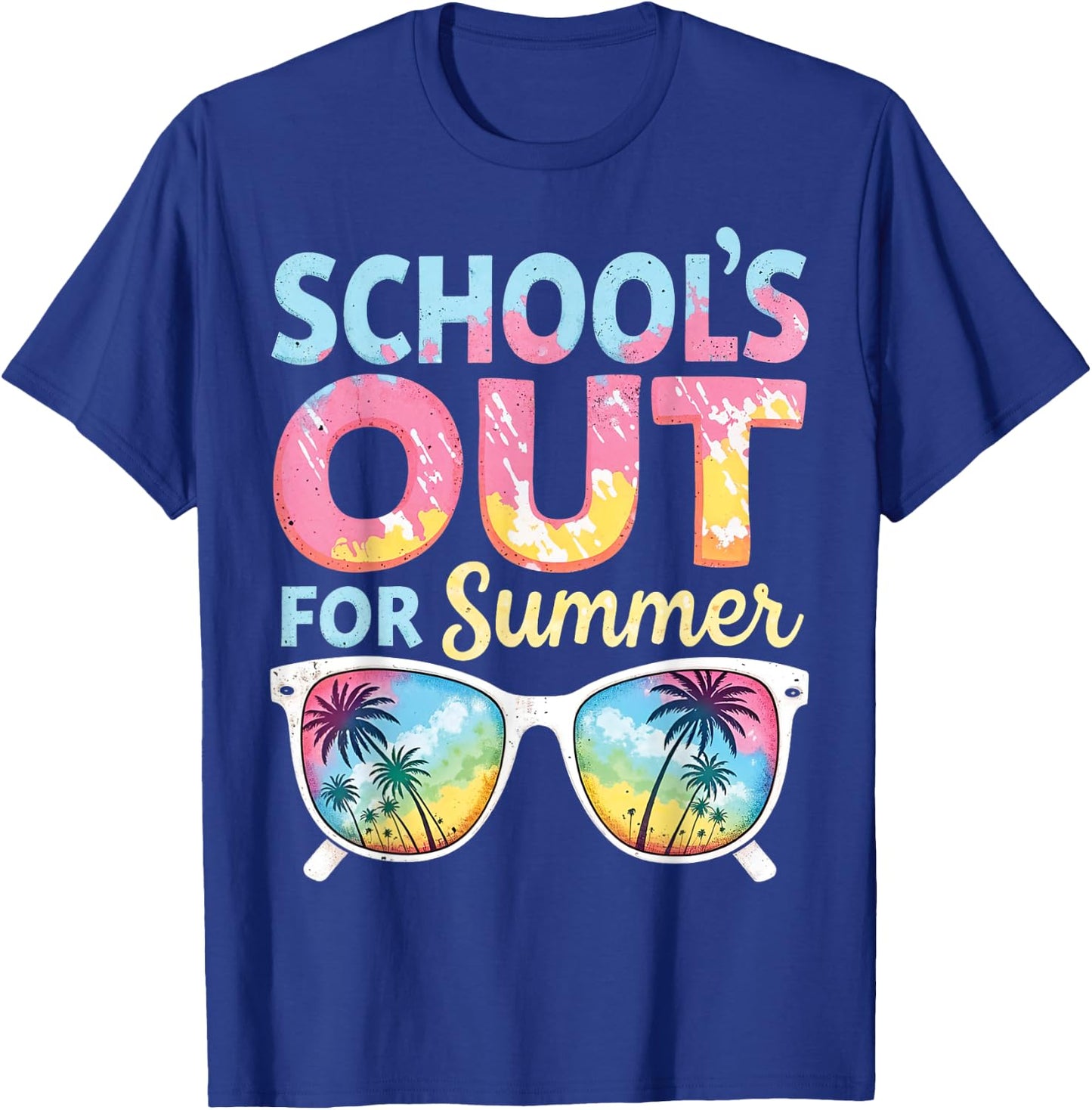 School's Out For Summer last Day Of School Vacation Girls T-Shirt - T-Shirt | Royal