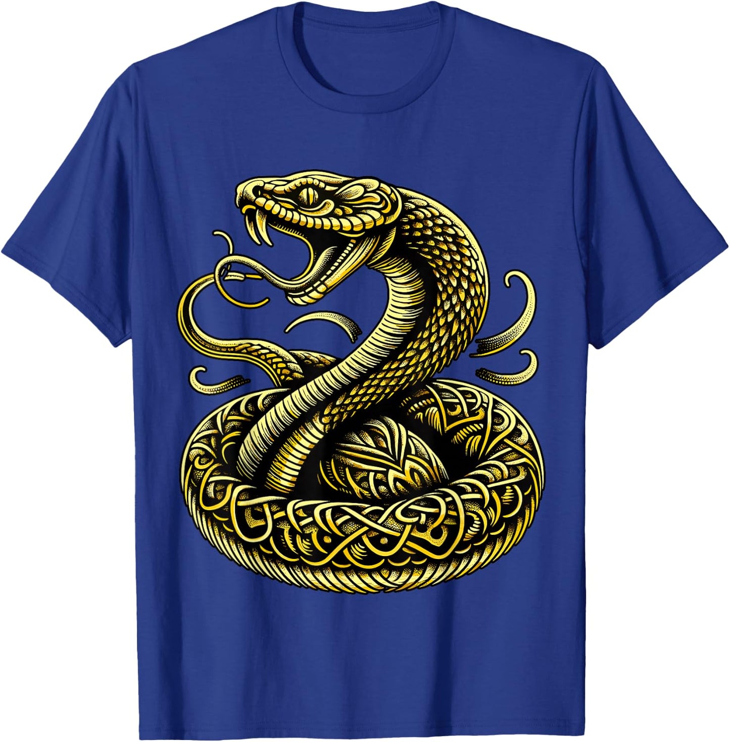 Golden Snake T-Shirt - T-Shirt | Royal