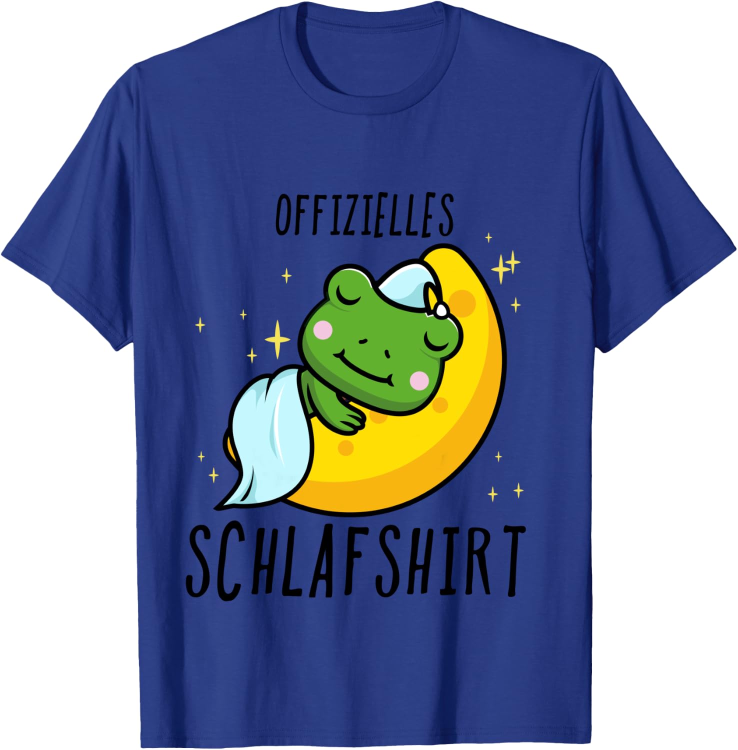 Frog Pyjamas Shirt, blue, s T-Shirt - T-Shirt | Royal