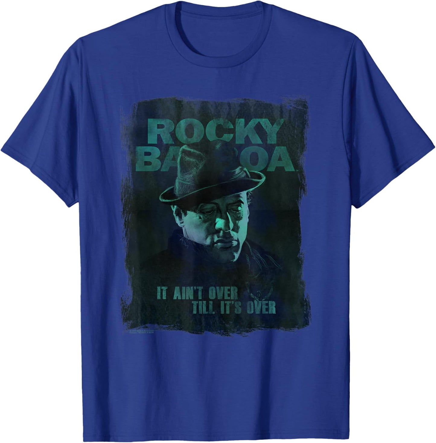 Rocky Balboa It Ain't Over Till It's Over T-Shirt - T-Shirt | Royal