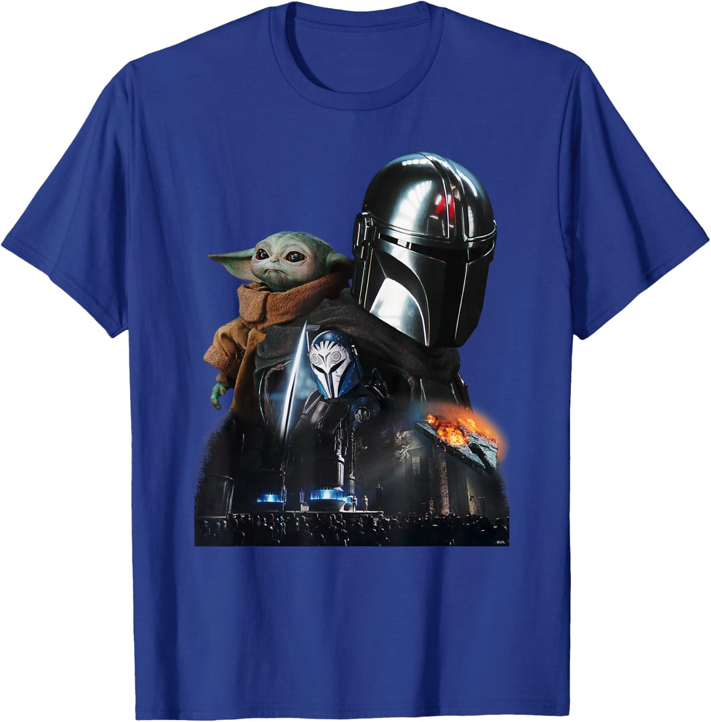 Star Wars The Mandalorian Season 3 The Return to Mandalore , black T-Shirt - T-Shirt | Royal