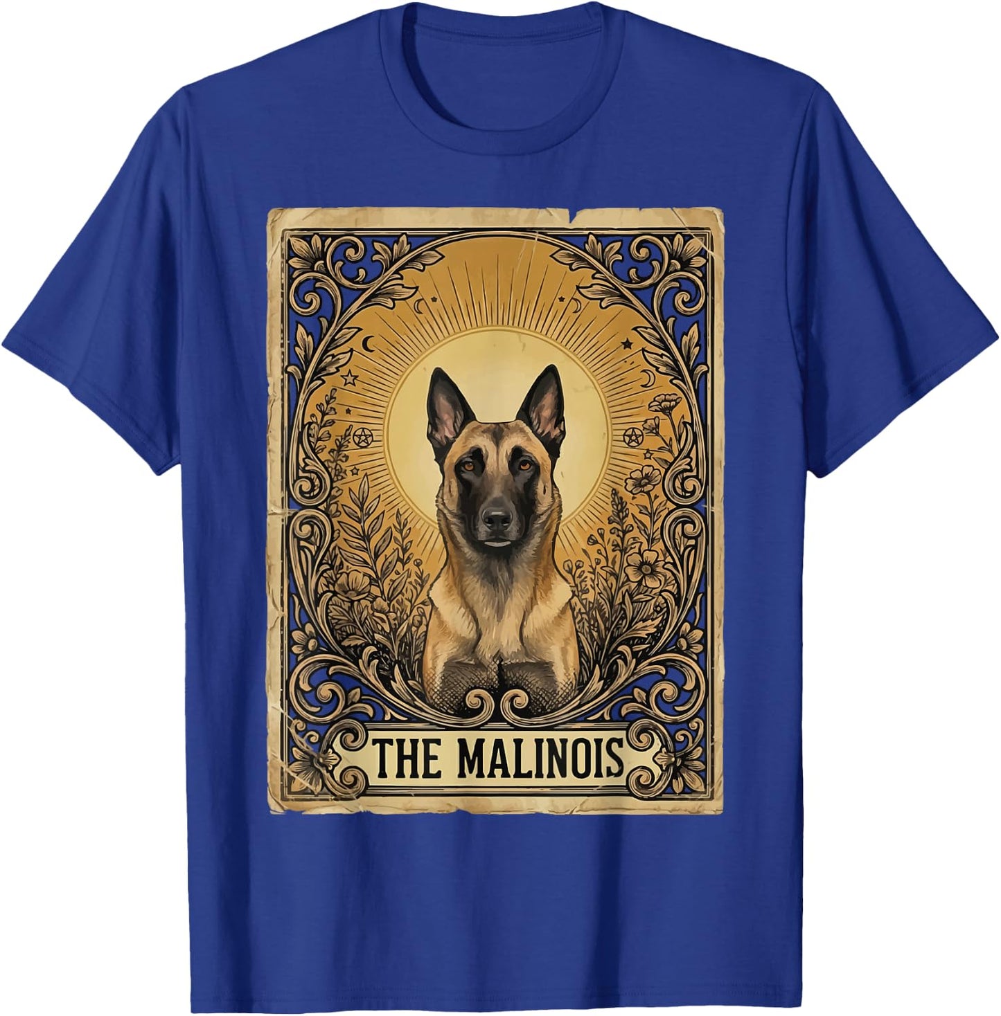 The Malinois Tarot Card T-Shirt - T-Shirt | Royal