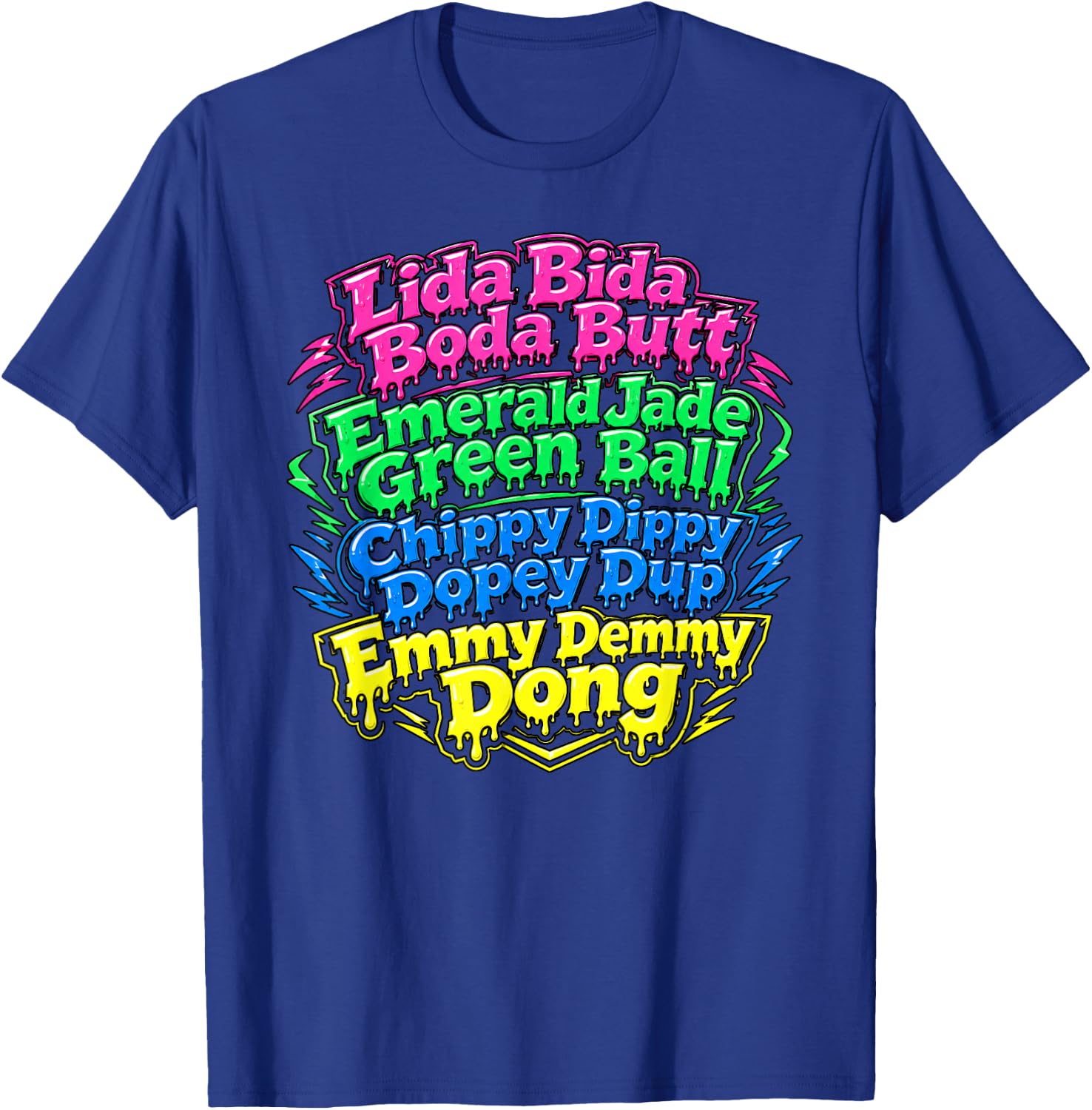 LIDA Bida Boda Butt, Emerald Jade Green Ball T-Shirt - T-Shirt | Royal