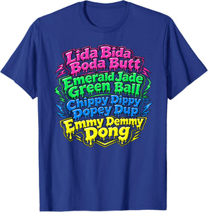 LIDA Bida Boda Butt, Emerald Jade Green Ball T-Shirt - T-Shirt | Royal
