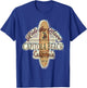 Surfing, Surfboard, Distressed Longboard Capitola Beach T-Shirt - T-Shirt | Royal