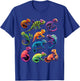 Chameleons of the World Educational Reptile Lizard Lover T-Shirt - T-Shirt | Royal