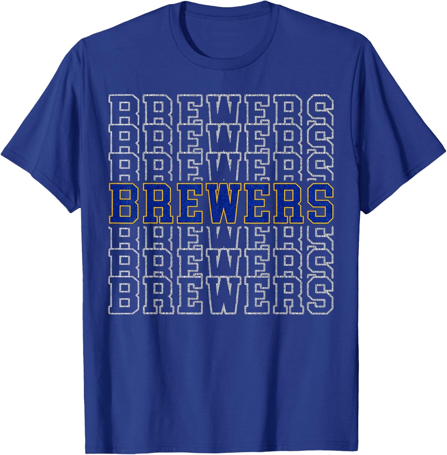 Brewers Name Retro Vintage Gift Women Boy Girl T-Shirt - T-Shirt | Royal