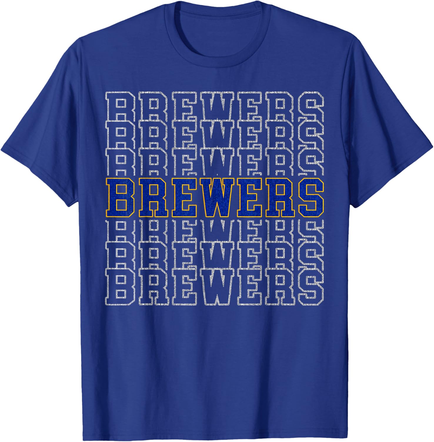 Brewers Name Retro Vintage Gift Women Boy Girl T-Shirt - T-Shirt | Royal