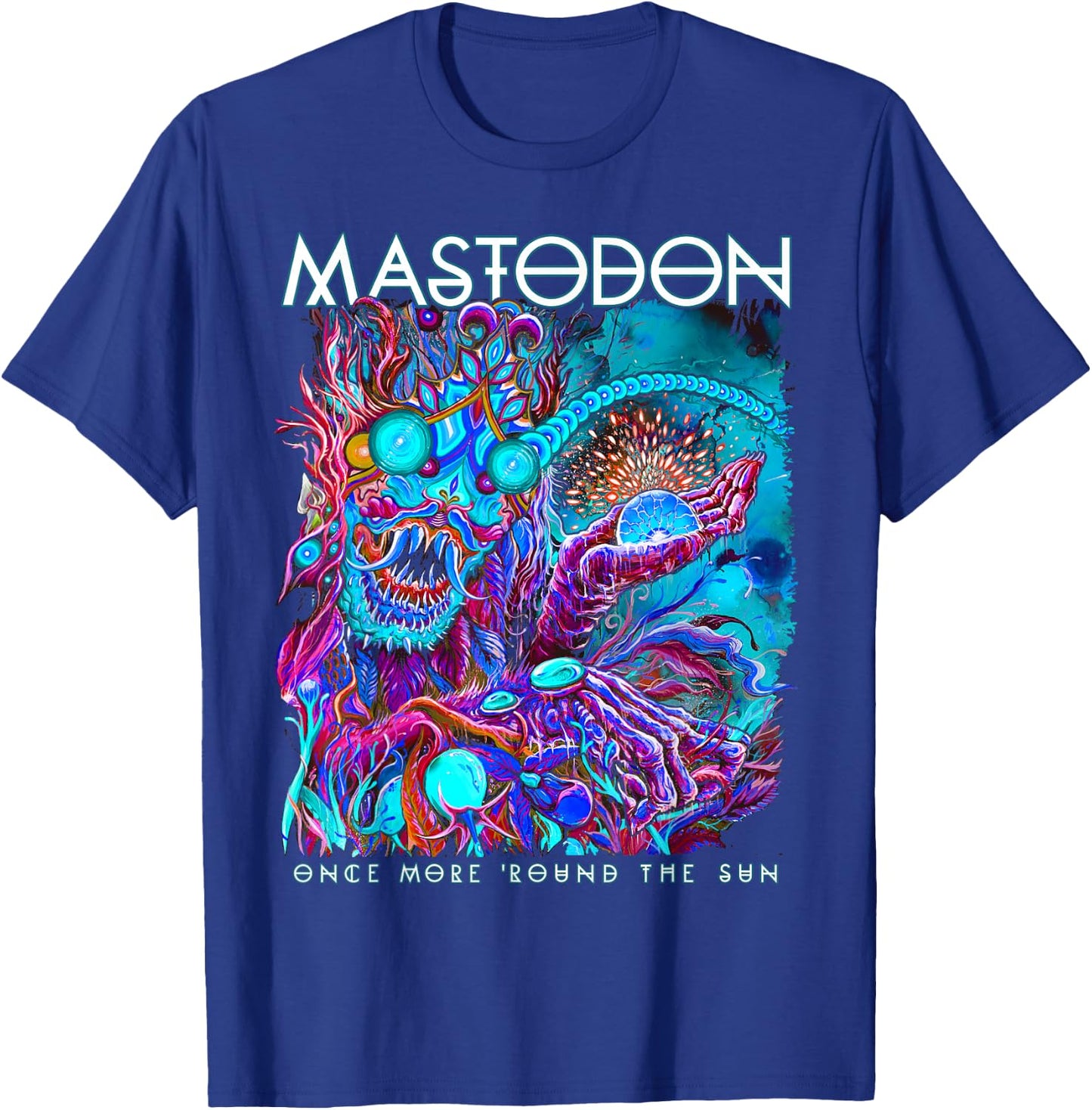 Mastodon OMRTS Blue Beast T-Shirt - T-Shirt | Royal