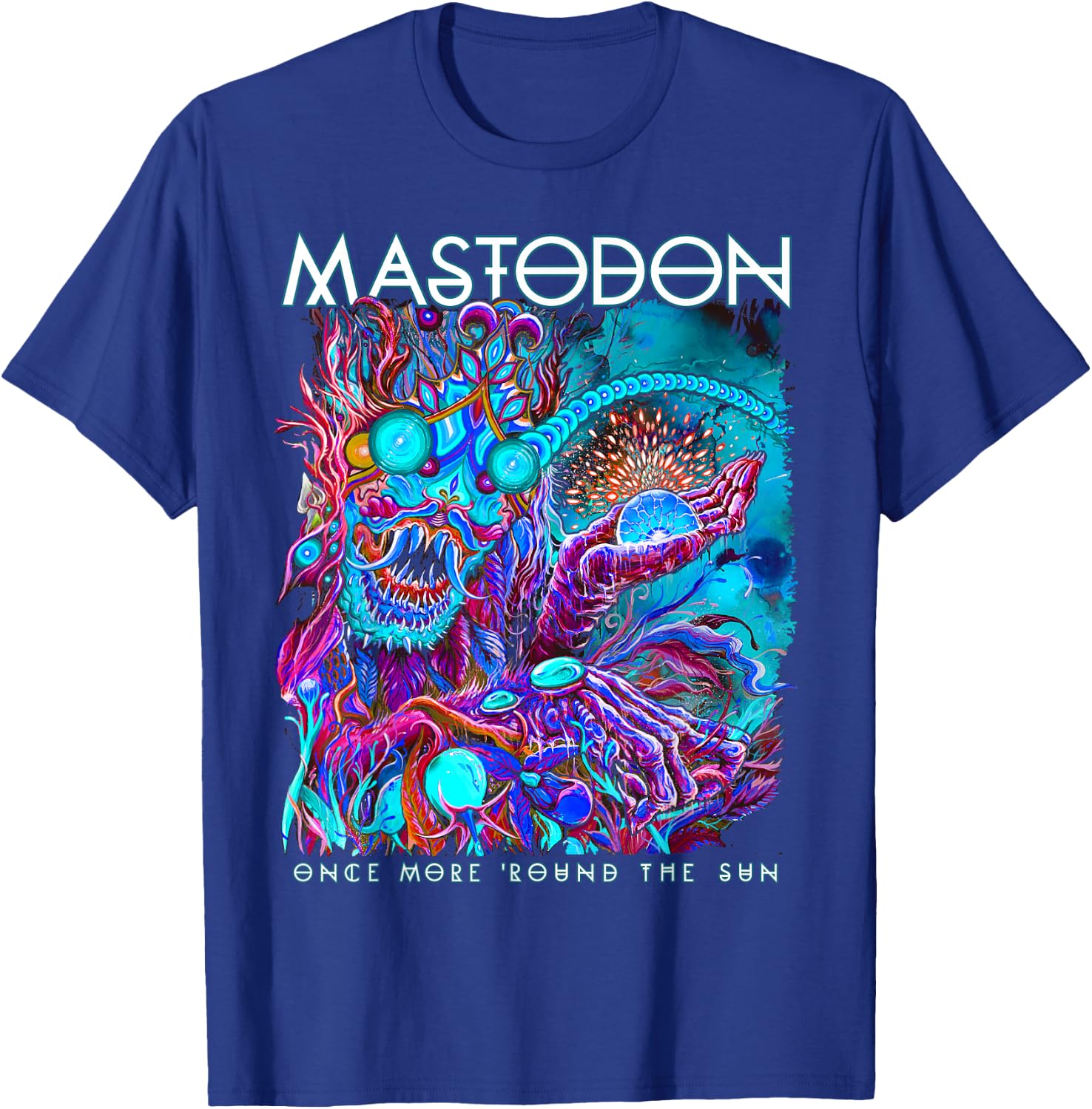 Mastodon – OMRTS Blue Beast , Black, S T-Shirt - T-Shirt | Royal