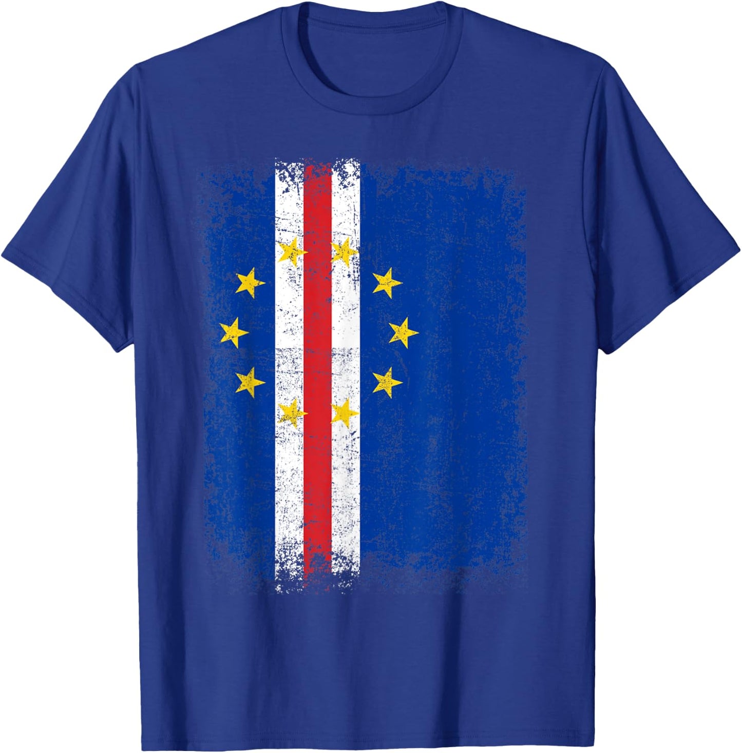 Cabo Verde Flag Cabo Verde Gifts Love Cabo Verde T-Shirt - T-Shirt | Royal