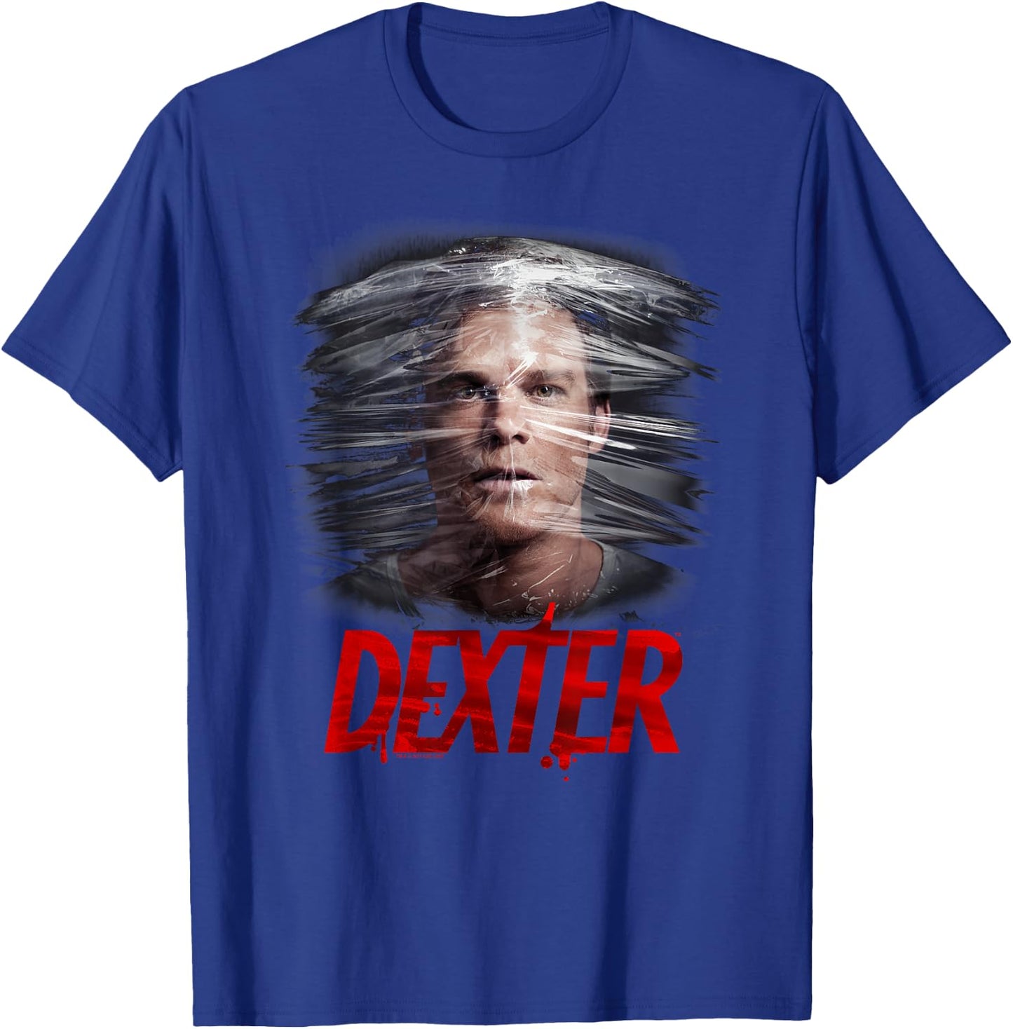 Dexter Plastic Wrap , black T-Shirt - T-Shirt | Royal