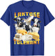 Lactose Tolerant Ugly Shirts Joke Item Ugly Design , black T-Shirt - T-Shirt | Royal
