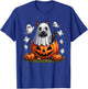 Funny Scottish Terrier Ghost Boo Halloween Kids T-Shirt - T-Shirt | Royal
