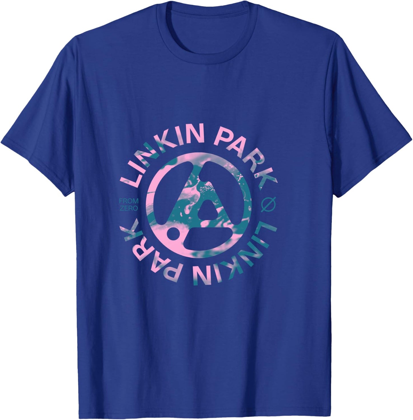 Linkin Park Spill Logo , Black, S T-Shirt - T-Shirt | Royal