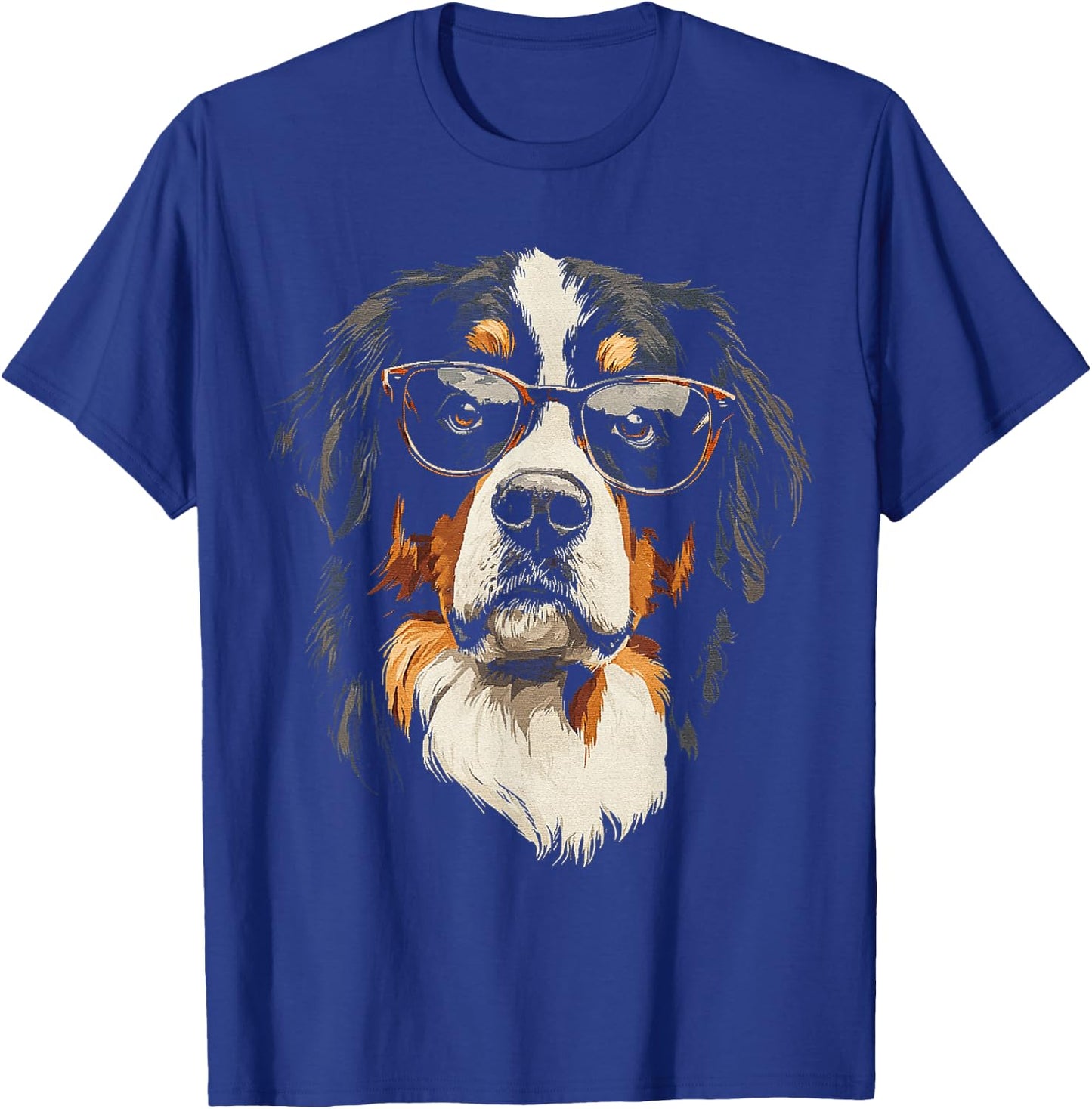 Bernese Mountain Dog Dog Graphic Pet Bernese Mountain Dog T-Shirt - T-Shirt | Royal