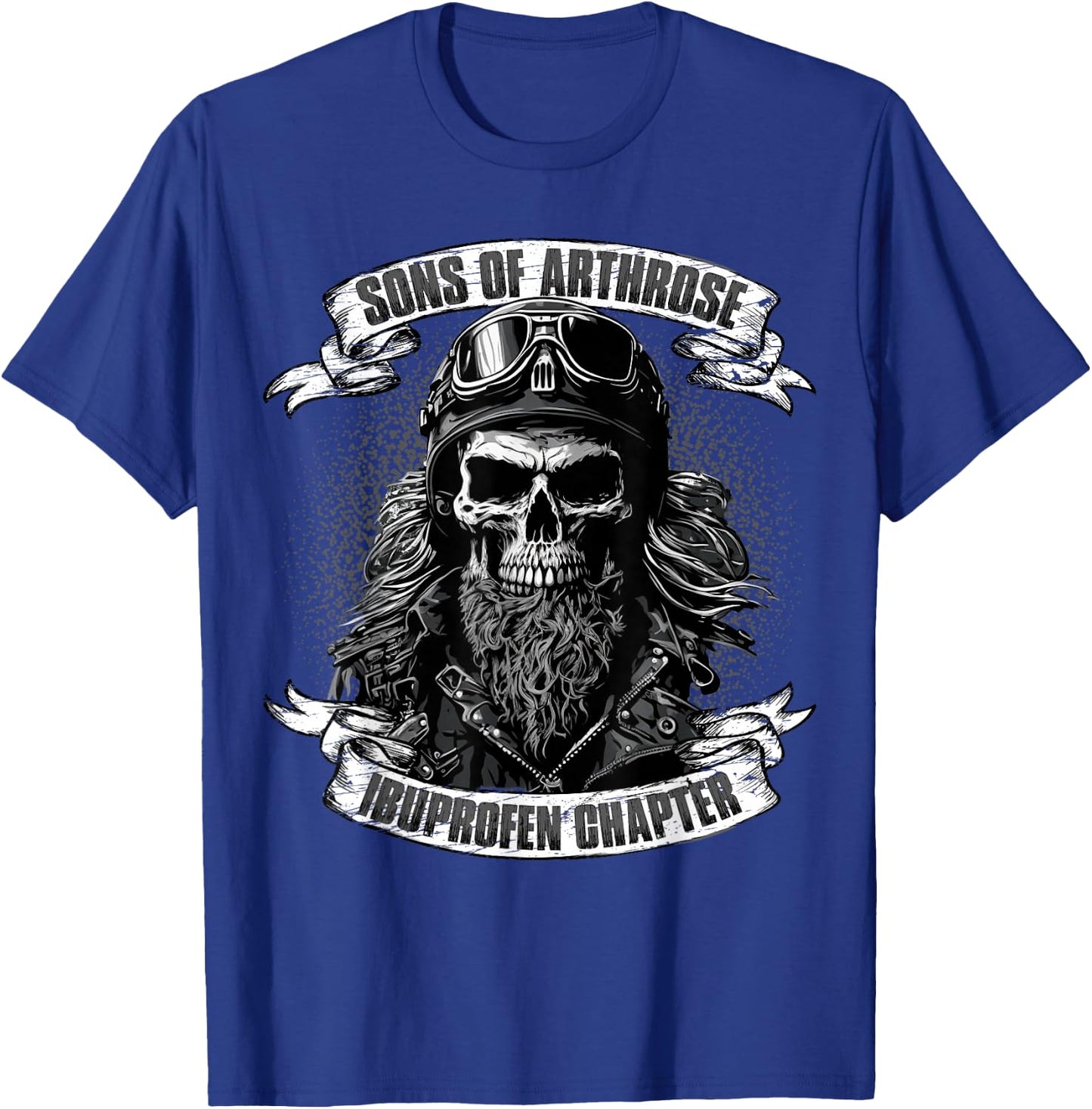 Sons of Arthrose - Ibuprofen Chapter Biker Motorradfahrer T-Shirt - T-Shirt | Royal