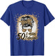50 and Fabulous Birthday Women 50 Year Old Fabulous Leopard T-Shirt - T-Shirt | Royal